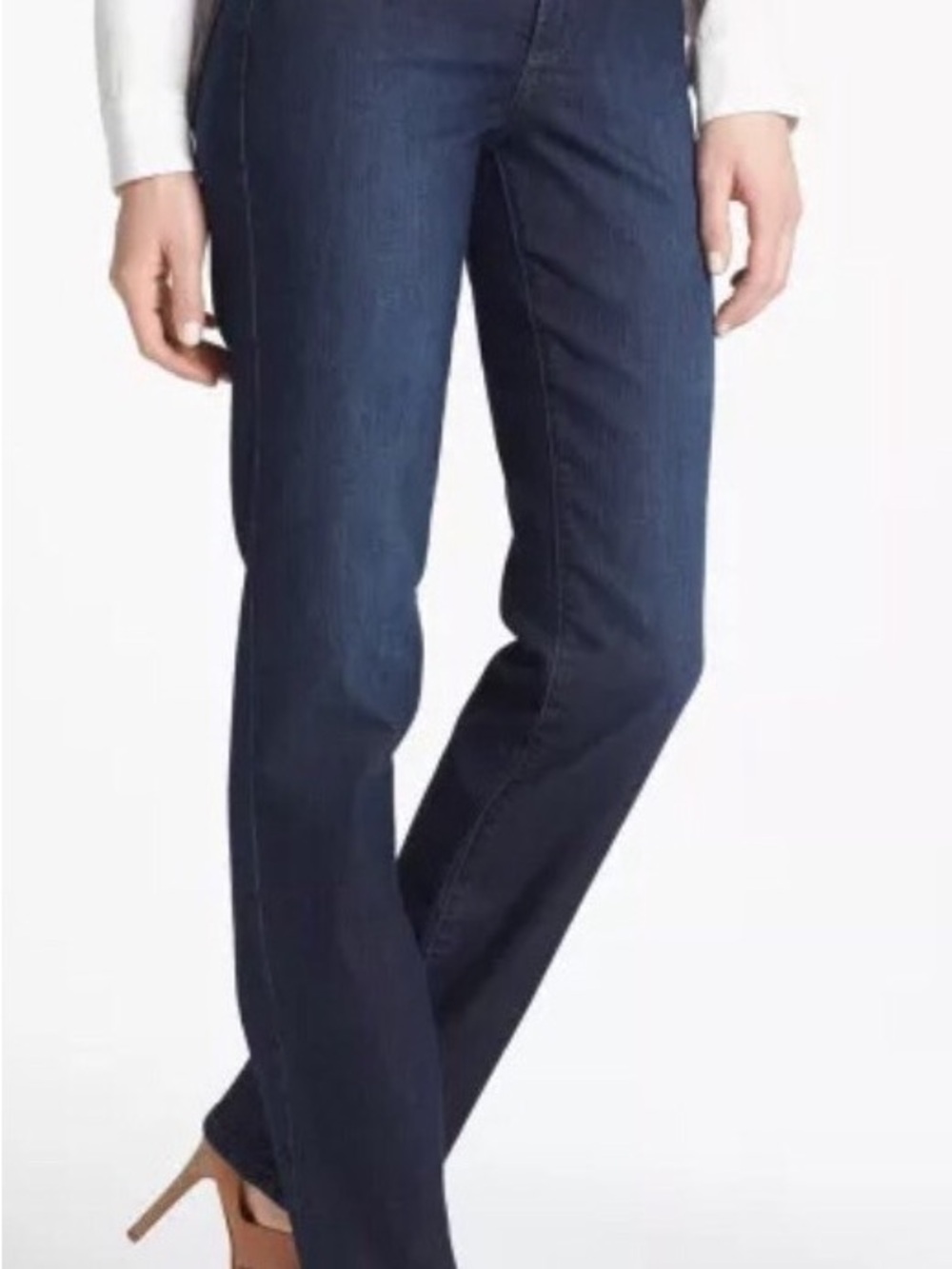 NYDJ Dark Indigo High-Rise Jeans with Tag
